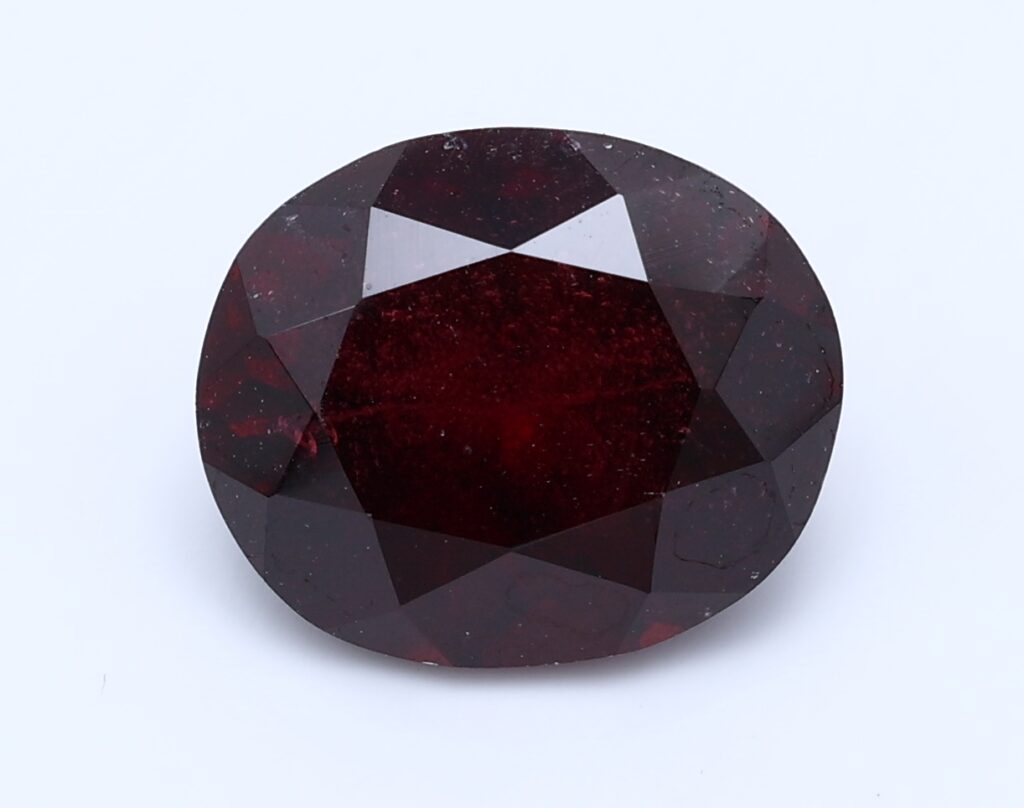 4.99ct Oval Mixd Purplish Red Natural Certified Gemstone
