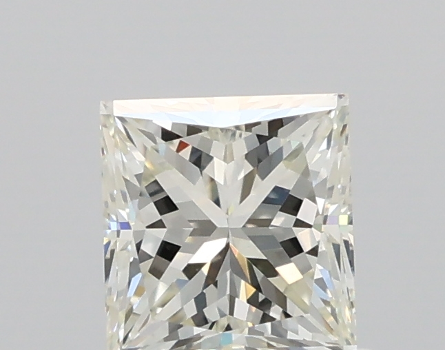 0.90ct K VVS1 Princess  Cut Natural Certified Diamond