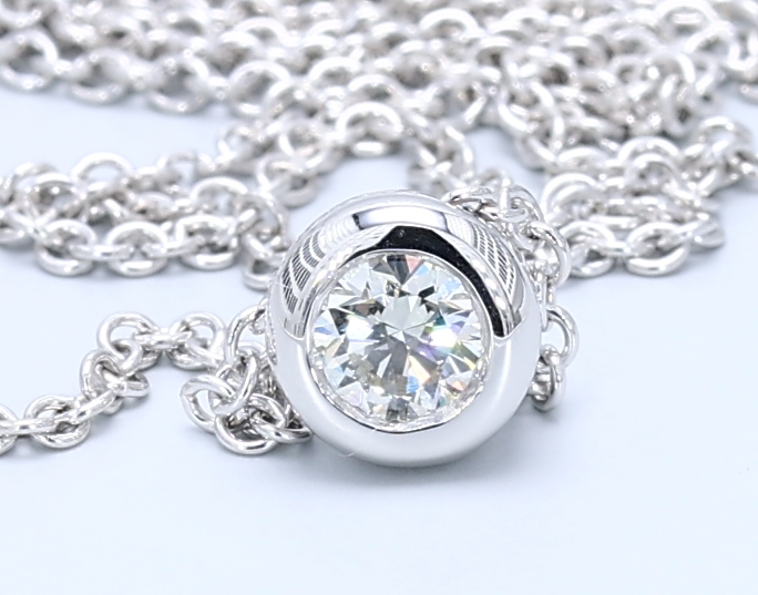 0.33ct Round Diamond Pendants