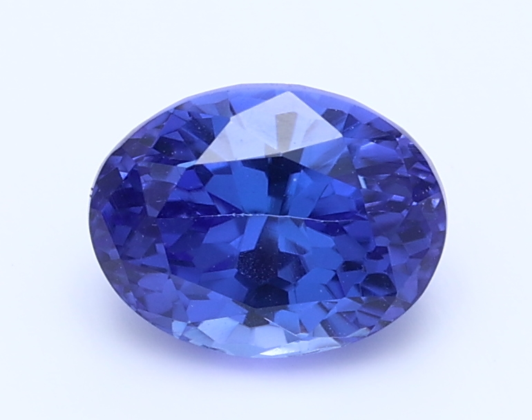 1.58ct Oval blue VIOLET Vivid AAA Natural Certified Gemstone