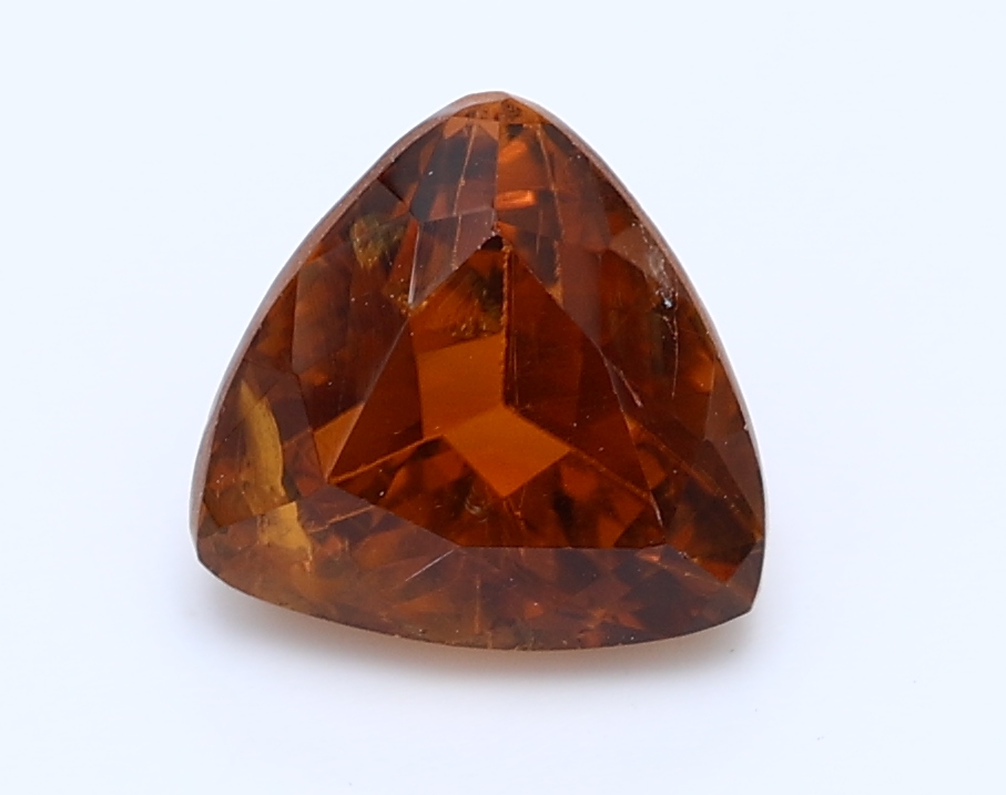 1.723ct Trilliant  Vivid Yellowish Orange  Natural Certified Gemstone