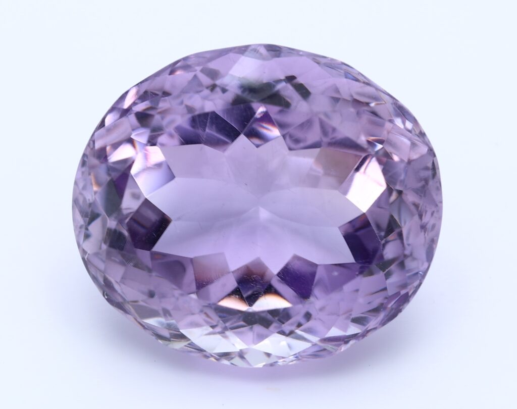 29.21ct Oval Light Purple  Natural Certified Gemstone
