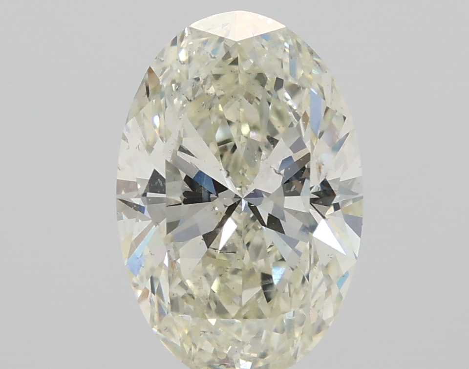 2.01ct M SI2 Oval Cut Natural Certified Diamond